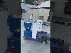 Máy làm thức ăn viên khuôn phẳng cho gia súc Máy làm viên thức ăn cho lợn Dê