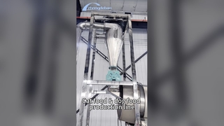 Dây chuyền sản xuất máy đùn thức ăn cho cá cưng 500kg / h