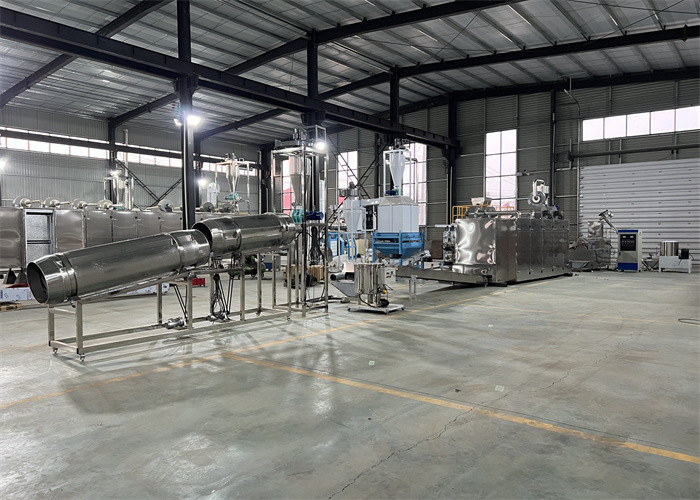Dây chuyền sản xuất thức ăn viên thức ăn chăn nuôi 5,5kw Dây chuyền sản xuất thức ăn gia cầm cá nổi