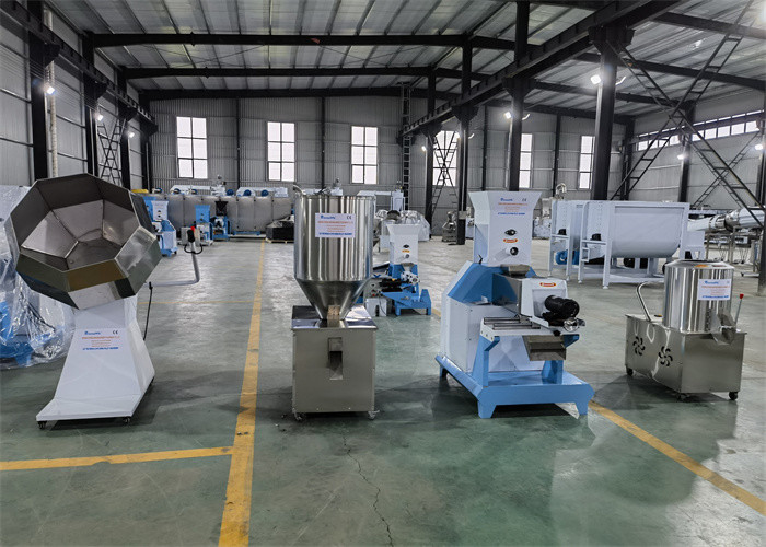 Dây chuyền sản xuất thức ăn viên thức ăn chăn nuôi 5,5kw Dây chuyền sản xuất thức ăn gia cầm cá nổi