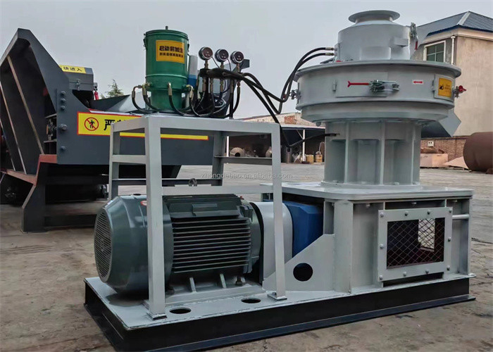 Máy ép viên sinh khối vòng thẳng đứng công suất cao máy chế biến mùn cưa gỗ với CE