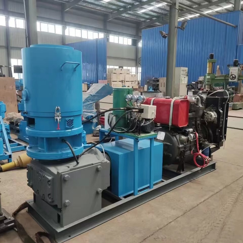 250 ~ 500kg / h con lăn xoay máy nghiền viên gỗ nhiên liệu sinh học rơm mùn cưa làm viên để sưởi ấm tại nhà 1 bảo hành