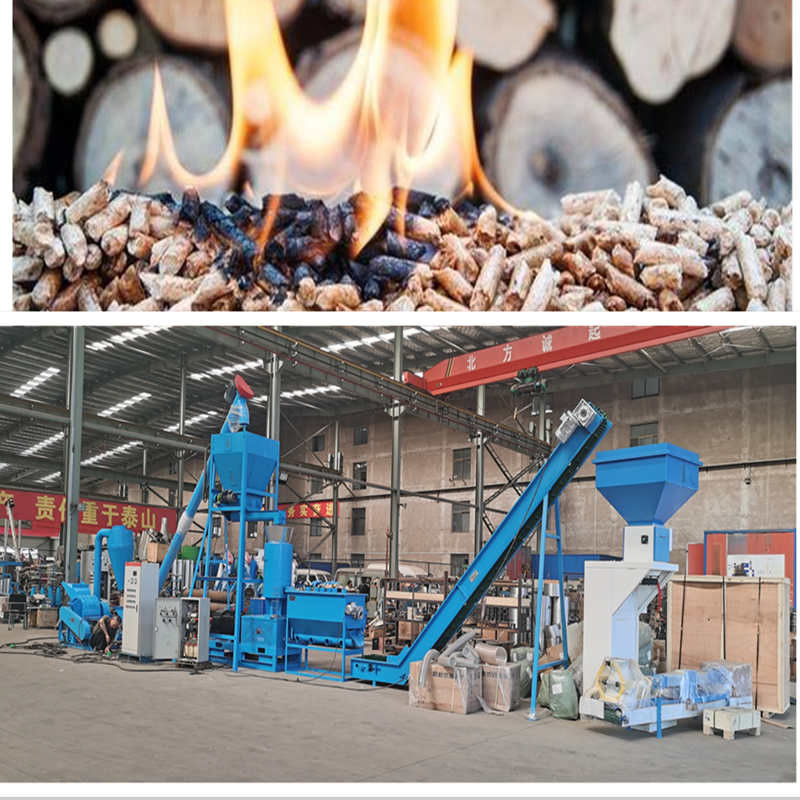 Dòng sản xuất hạt sinh khối công suất cao 1-10TPH cho các miếng gỗ ống thông thân thiện với môi trường