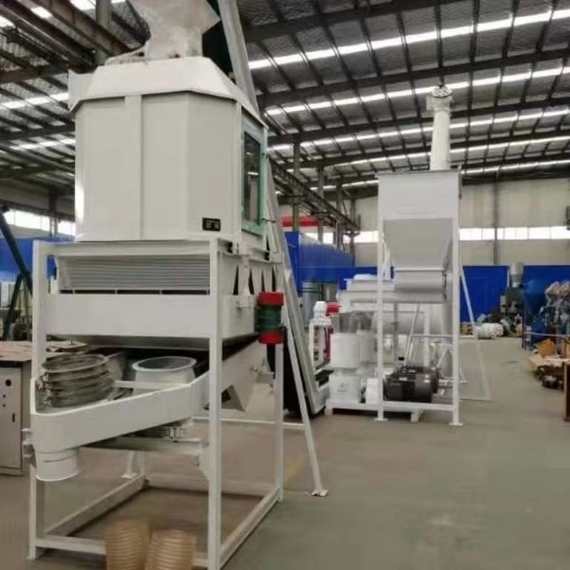 Dây chuyền sản xuất thức ăn viên tiêu chuẩn A1 1-20t / H để chế biến thức ăn chăn nuôi