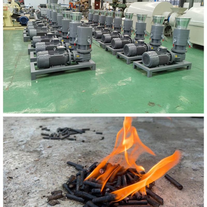 Máy ép viên mùn cưa MOQ 1 Bộ Máy nghiền viên gỗ điện áp 380V Màu sắc tùy chỉnh