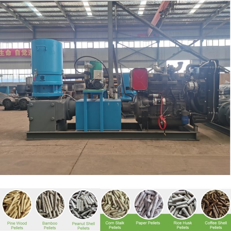 55-160kw Power Wood Pellet Mill cho điện áp tùy chỉnh và hoạt động 380V / 50HZ / 3Phase