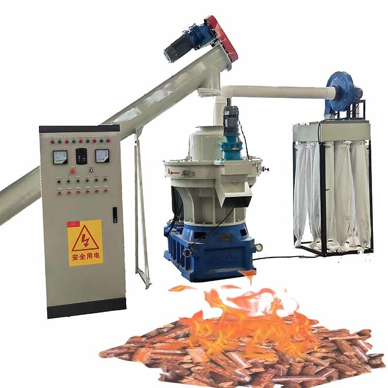 Máy làm viên nhựa cỏ linh lăng sinh khối Máy ép viên trấu mùn cưa 1,5-2 T / H