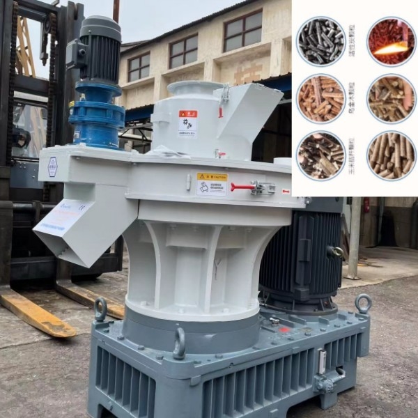 Công suất 100-800kg / H Máy nghiền viên Máy tạo viên bụi gỗ làm nhiên liệu
