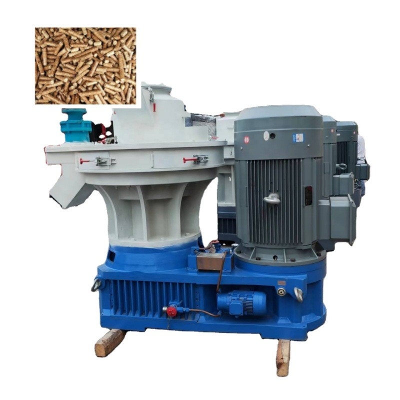 Máy nghiền viên gỗ nhiên liệu sinh học vòng 1t / H cho dăm gỗ Máy ép gỗ thải