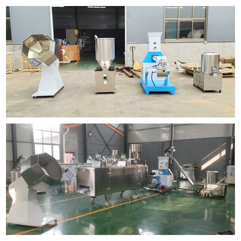 Dây chuyền sản xuất thức ăn cho cá nổi 100 ~ 2000kg/H Dây chuyền sản xuất thức ăn cho chó