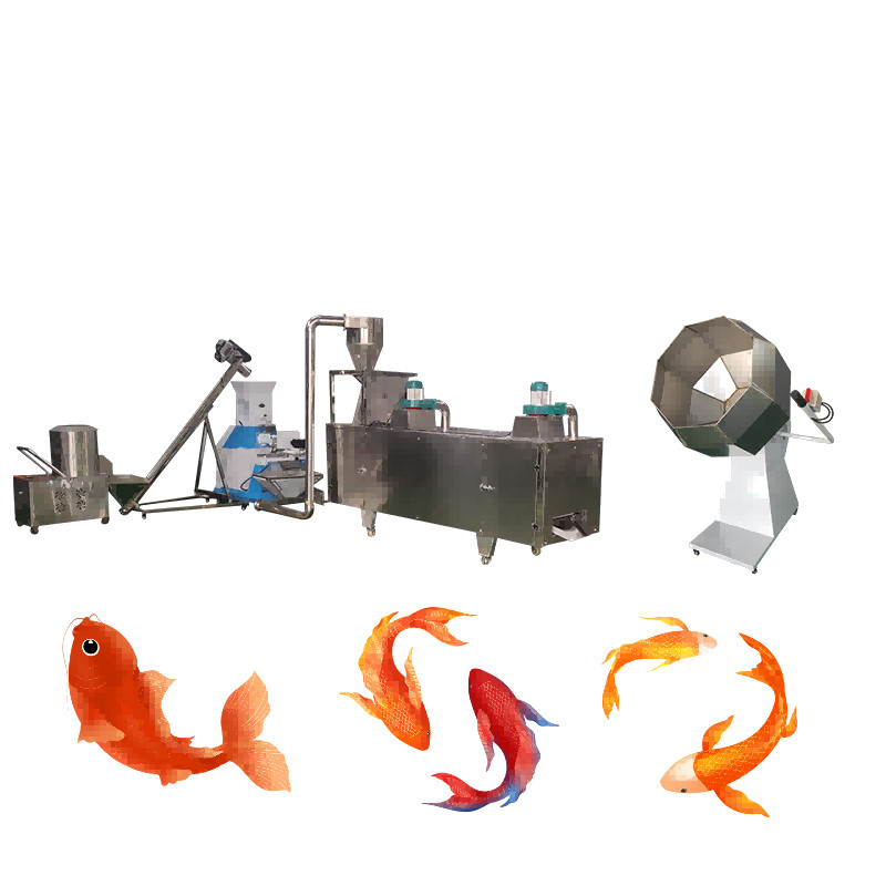 Dây chuyền sản xuất thức ăn cho cá nổi bằng thép không gỉ Băng tải trục vít 0,75kw