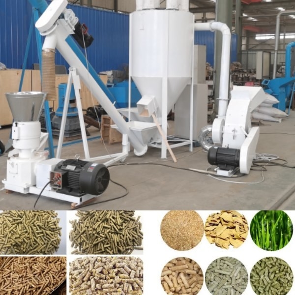 Máy sản xuất thức ăn chăn nuôi cho gà 100-1200kg / H Dây chuyền sản xuất thức ăn chăn nuôi