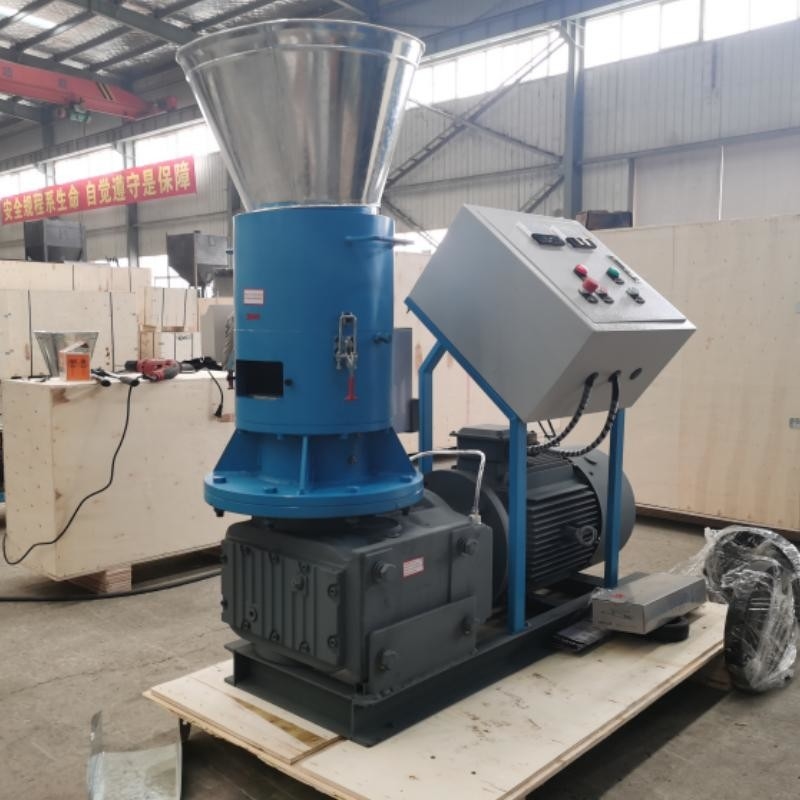 Máy nghiền viên gỗ rơm Máy làm viên nhiên liệu sinh khối trấu 100 - 1000 Kg