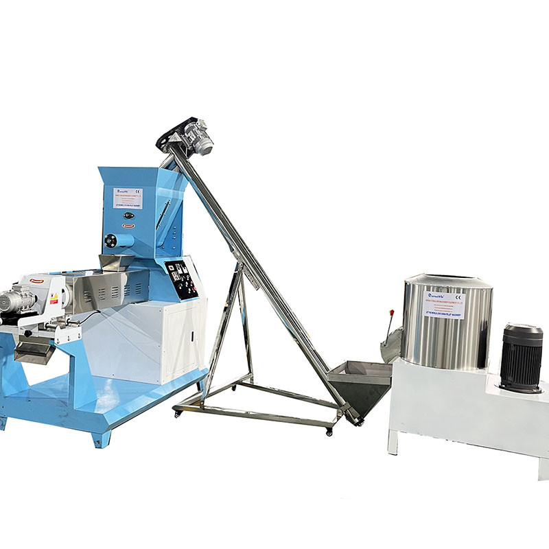 Dây chuyền sản xuất thức ăn cho cá nổi thủy sản Máy sản xuất thức ăn cho cá rô phi nhỏ