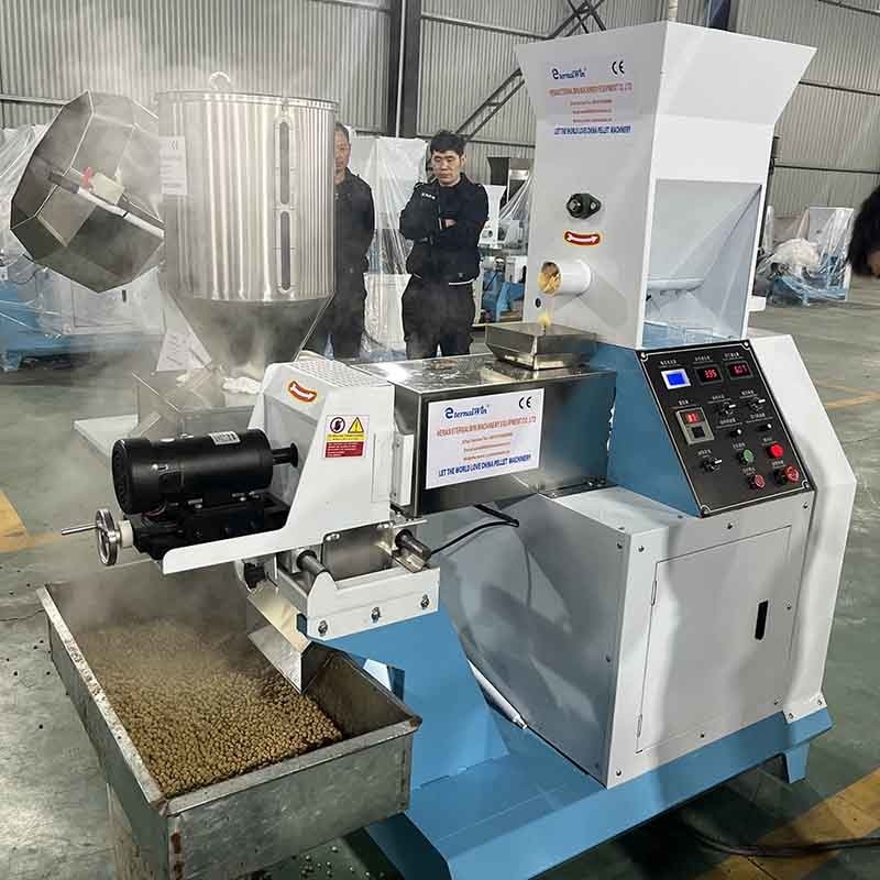 Dây chuyền sản xuất thức ăn cho cá nổi thủy sản Máy sản xuất thức ăn cho cá rô phi nhỏ