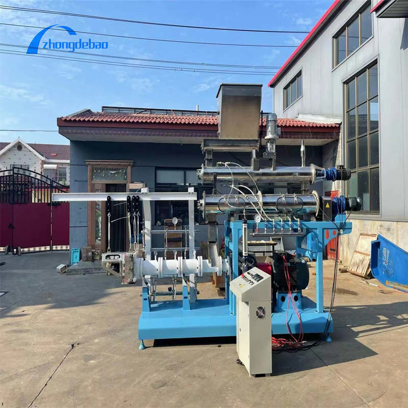 Dây chuyền sản xuất thức ăn cho cá nổi 6-10 tấn Dây chuyền chế biến thức ăn cho cá 0,75-3kw