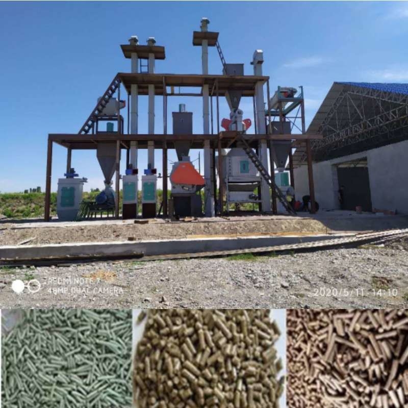 Dây chuyền sản xuất viên thức ăn chăn nuôi CE Ring Die 1-10 Máy ép viên thức ăn cho thỏ TPH