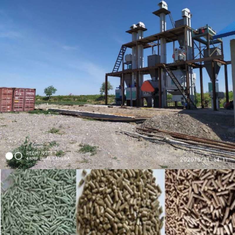 Máy chế biến thức ăn chăn nuôi 2-18mm Ring Die Granulator Pellet Mill Pellet Making Animal Feed Pellet Machine Trang trại