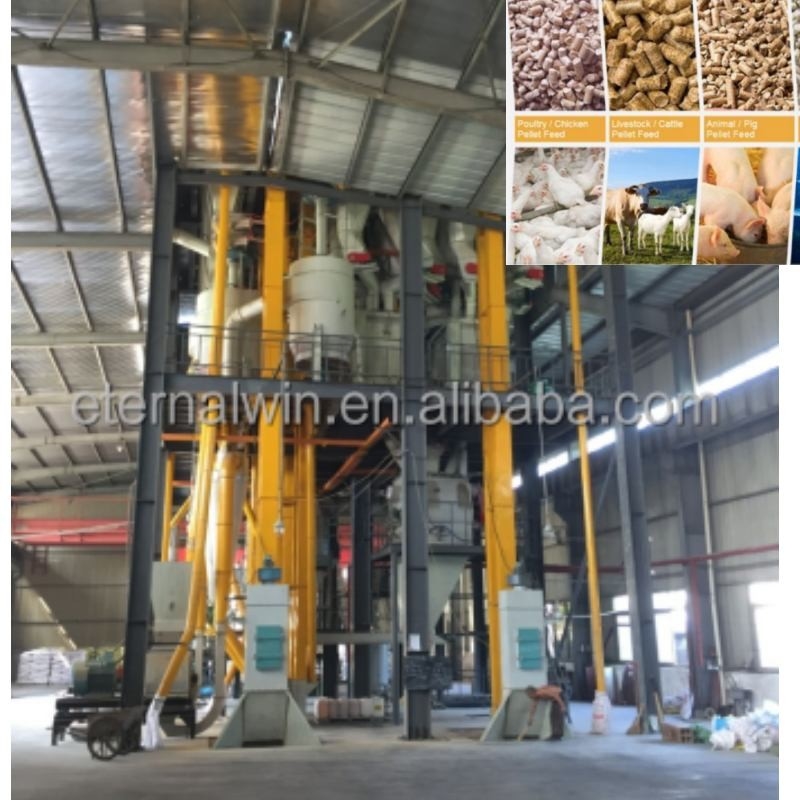Máy chế biến thức ăn chăn nuôi 2-18mm Ring Die Granulator Pellet Mill Pellet Making Animal Feed Pellet Machine Trang trại