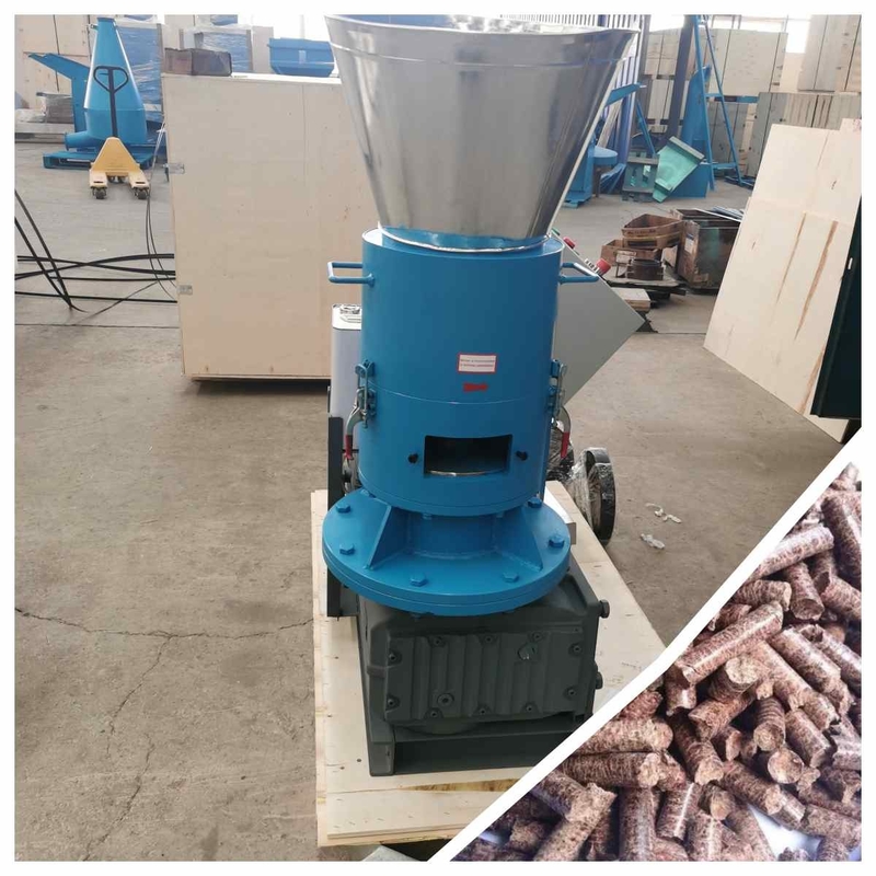 100-800kg / H Máy nghiền viên PTO Máy làm viên cá Mùn cưa Sinh khối nhiên liệu rơm
