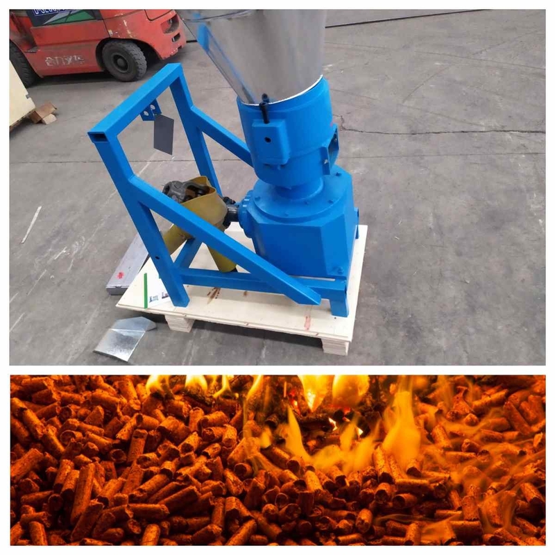 500-1000kg/H Máy nghiền viên PTO 10-80hp Máy tạo viên mùn cưa sinh khối có CE