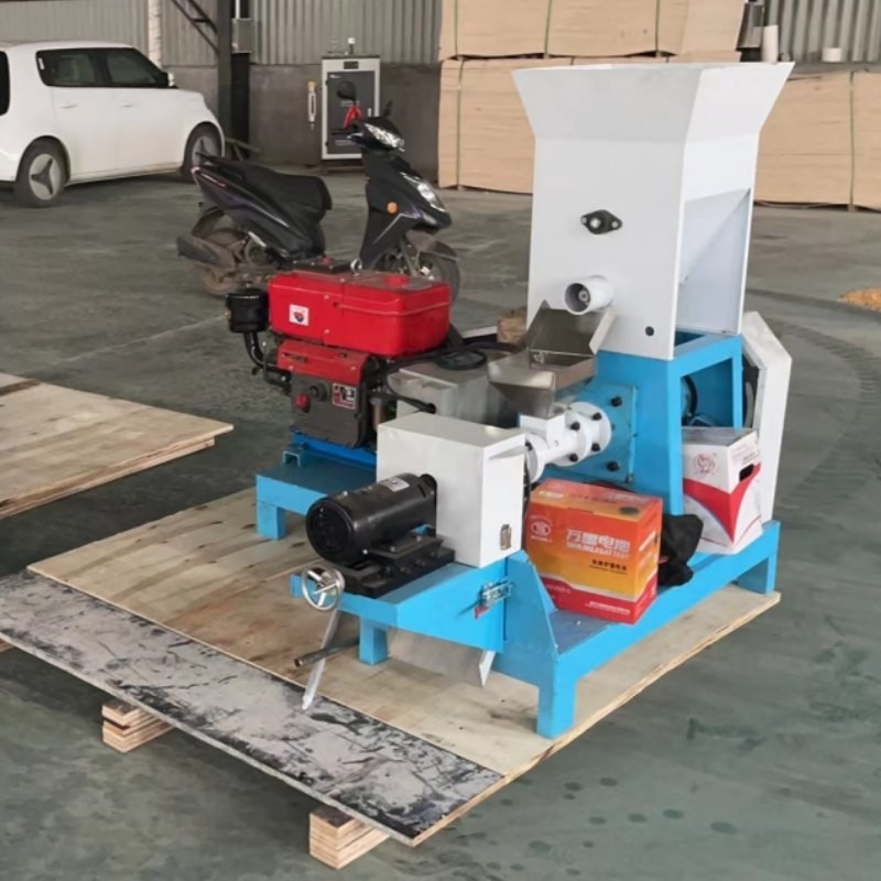 Máy nghiền thức ăn viên diesel 5,5-160KW Máy nghiền viên thức ăn cho cá nuôi tôm
