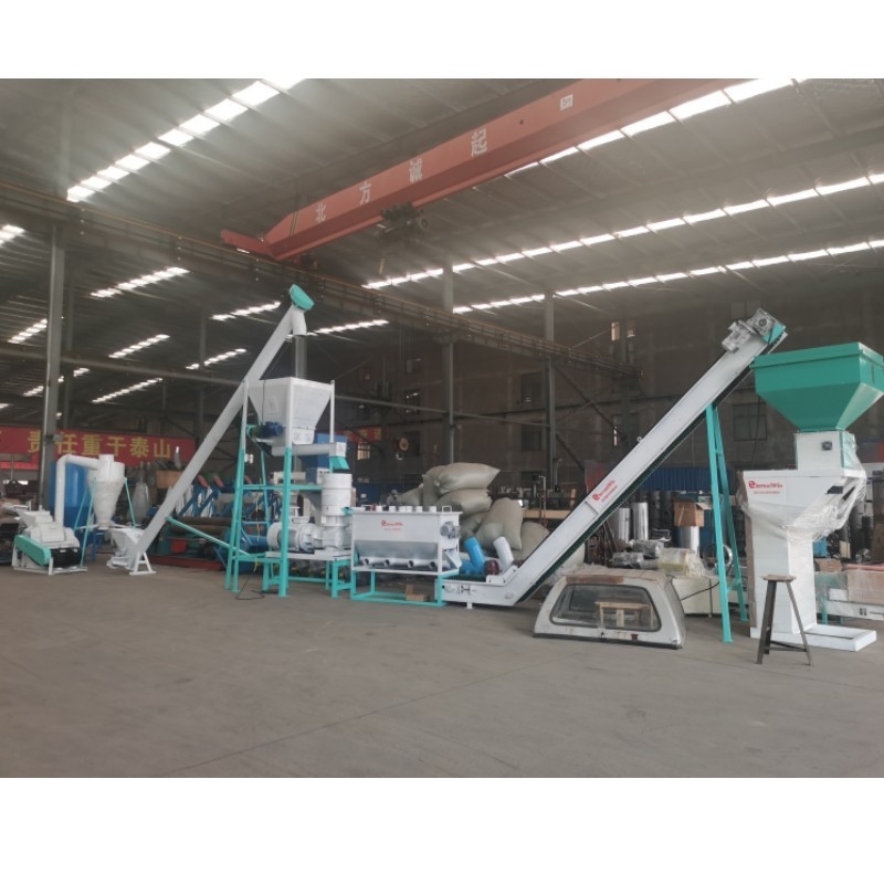 Dây chuyền sản xuất viên sinh khối lợi nhuận cao 800kg / H Máy làm viên mùn cưa