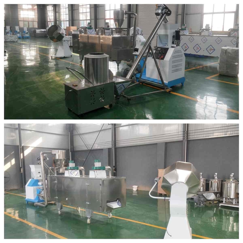 Dây chuyền sản xuất bột cá nhỏ 200-300kg / H Máy đùn cá chó mèo