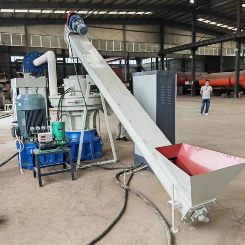 Máy nghiền viên gỗ tự động 1-4T / H Vòng nhiên liệu gỗ Máy ép viên thức ăn chăn nuôi