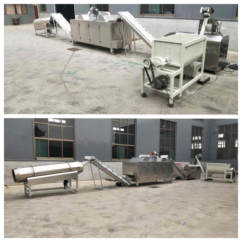 Dây chuyền sản xuất thức ăn cho cá nổi 500-600kg Dây chuyền sản xuất thức ăn cho vật nuôi ướt 10 mm