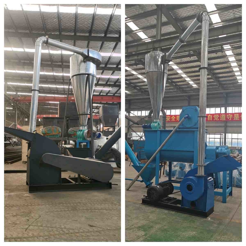 Hạt Rơm Trấu Cỏ Ngô NgôHay Thức ăn mạnh Máy nghiền búa để nghiền bột thức ăn gia súc