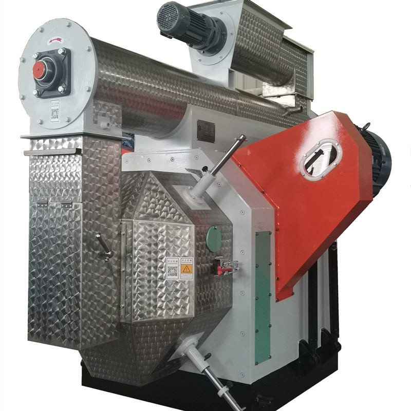 Máy nghiền viên thức ăn chăn nuôi ngang 0,8-4t / H Máy ép viên 55kw