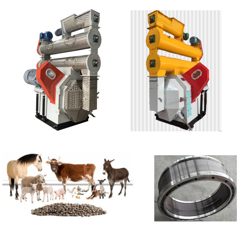 Dòng sản xuất hạt thức ăn hiệu quả cao Clean Crush Mix Granulate Cool Screen Pack