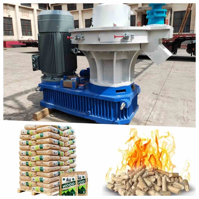 Máy nghiền viên gỗ 800-1000kg / H Máy nghiền vỏ trấu dừa