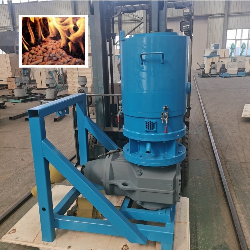 Máy ép viên PTO chạy bằng máy kéo Máy ép viên gỗ 80-1000kg / H
