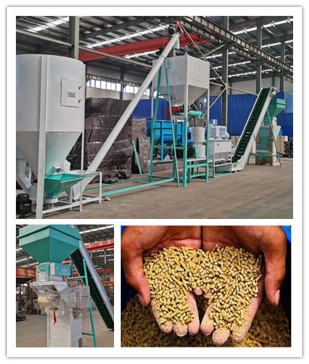 1-12mm Final Pellet Size Ring Die Pellet Mill Type Animal Feed Pelletizing Line (Mẫu dây chuyền làm hạt thức ăn động vật)