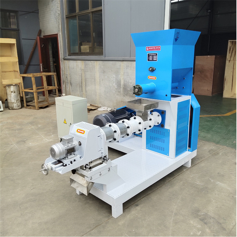 Sản xuất thức ăn chó khô Mèo Máy ép thức ăn Máy sản xuất thức ăn cá Đường chế biến thức ăn vật nuôi