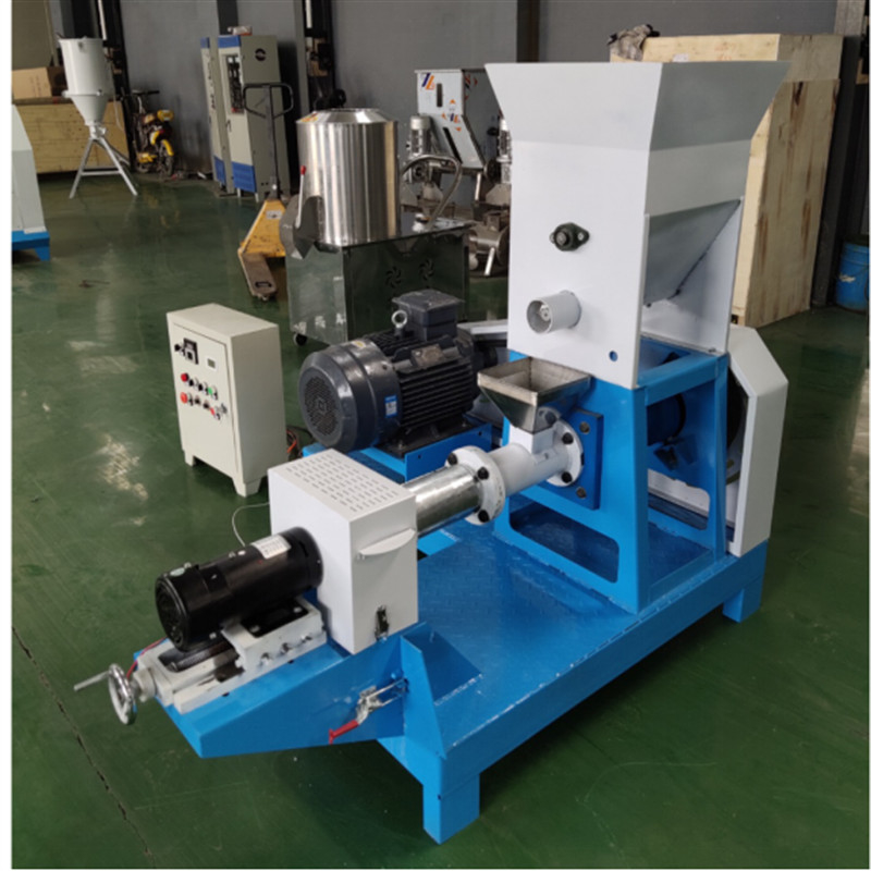 Sản xuất thức ăn chó khô Mèo Máy ép thức ăn Máy sản xuất thức ăn cá Đường chế biến thức ăn vật nuôi