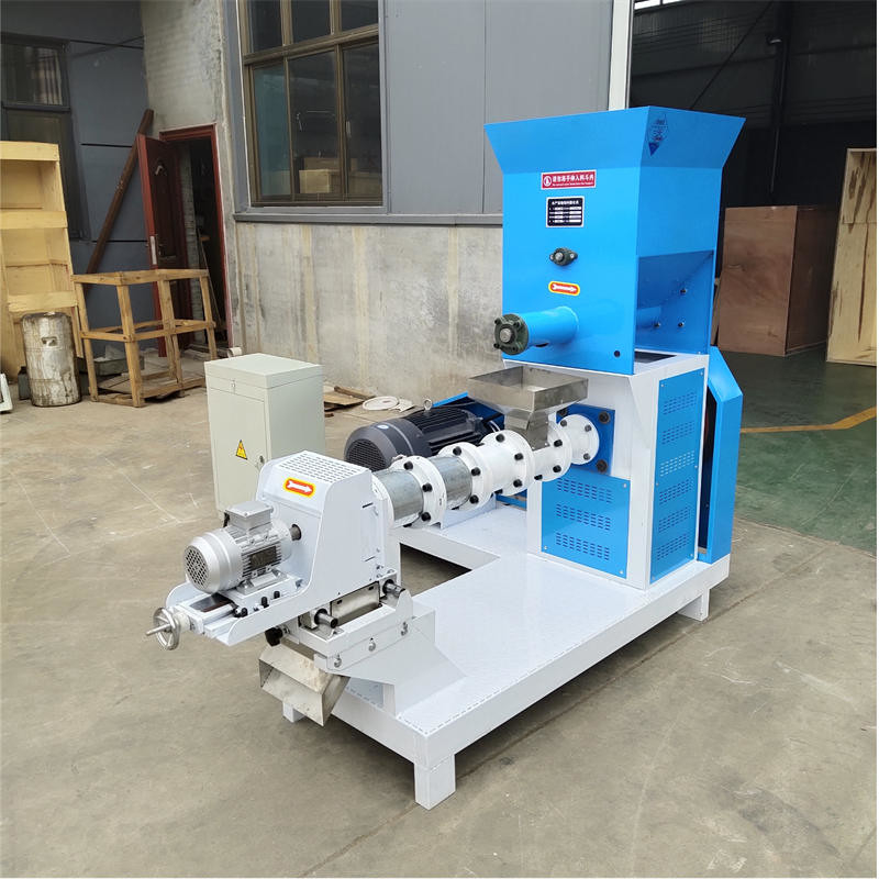 50kg/h thép cacbon Sản phẩm thủy sản nhỏ Vòng vít Chất xả cho thú cưng