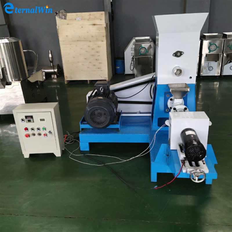 50kg/h thép cacbon Sản phẩm thủy sản nhỏ Vòng vít Chất xả cho thú cưng