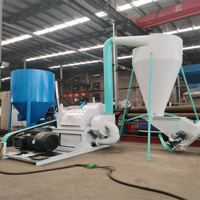 Dòng sản xuất hạt gỗ 118KW 1000-2000kg/H 2000*500*600cm Tủ điều khiển điện