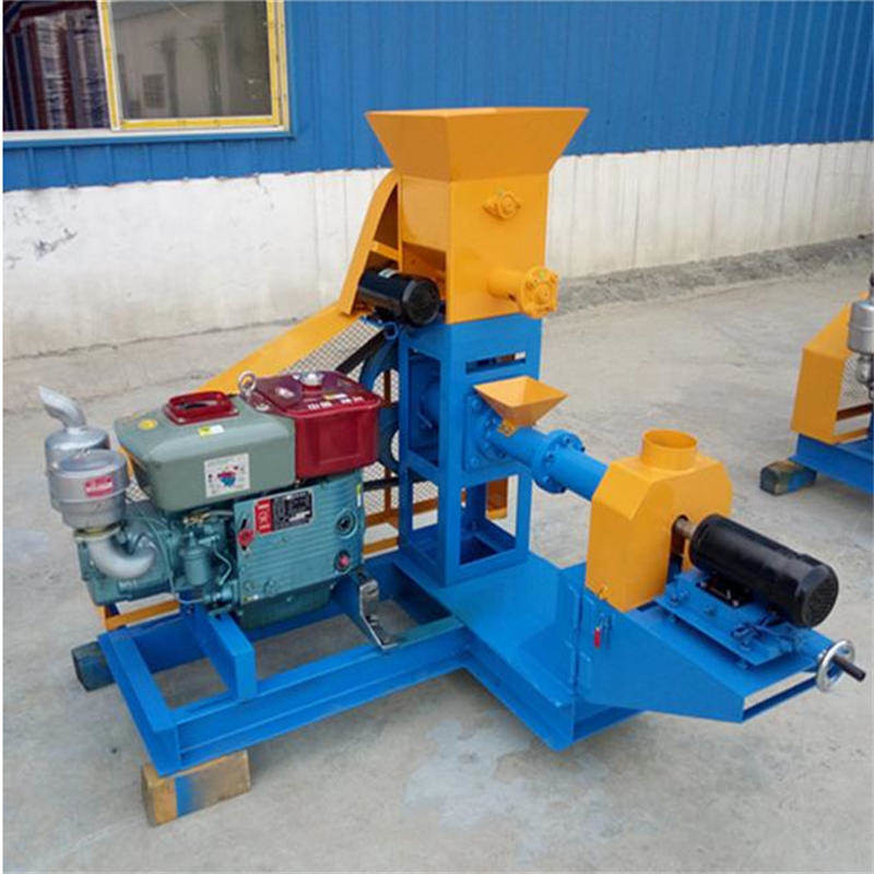 Đơn giản Khô Tyde cá thức ăn Extruder nổi cá thức ăn viên 60-80 kg / giờ làm viên
