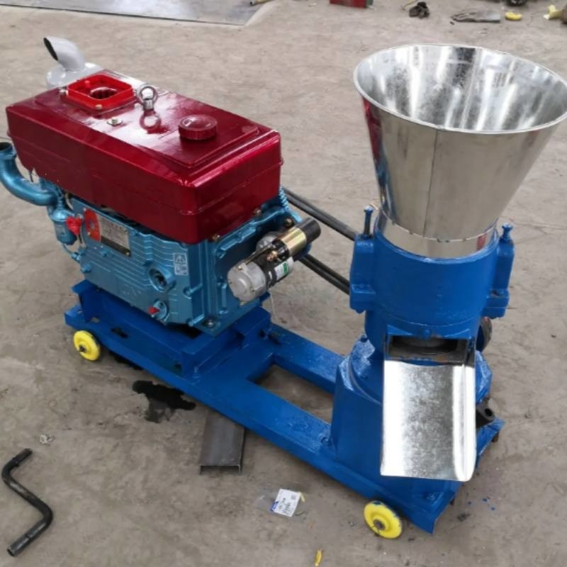 22HP Feed Pellet Mill tùy chỉnh màu sắc cho thức ăn gà