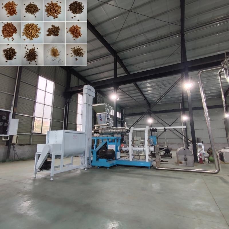 Tăng năng cao loại ướt động vật Feeder Extruder Floating Fish Feed Cat Dog Machine