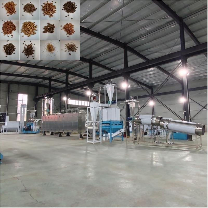Tăng năng cao loại ướt động vật Feeder Extruder Floating Fish Feed Cat Dog Machine