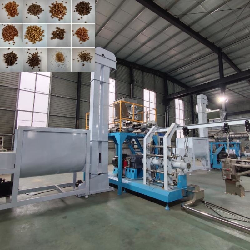 Tăng năng cao loại ướt động vật Feeder Extruder Floating Fish Feed Cat Dog Machine