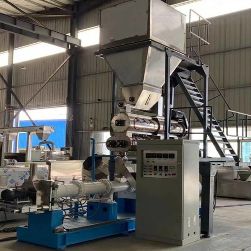45-50kg/h máy xát thức ăn nổi dây chuyền sản xuất thức ăn cá nổi thép không gỉ