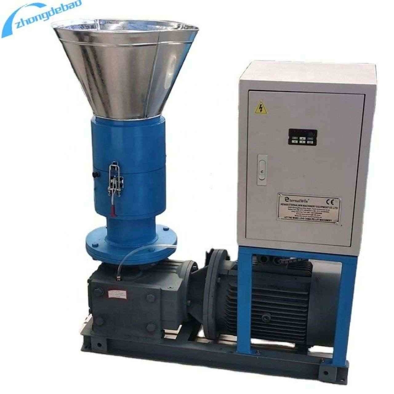 Máy xay hạt gỗ lăn di chuyển 250-350 KG / H cho hạt bụi cưa sinh khối