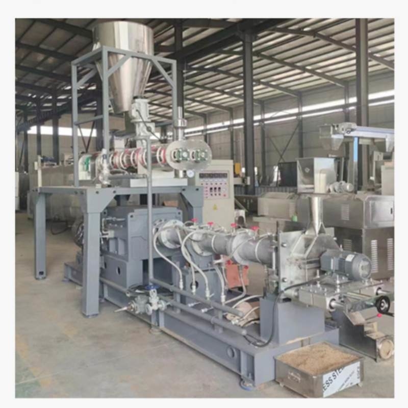 Máy đẩy thức ăn nổi hoàn toàn tự động Đường dây sản xuất thức ăn cá nổi 5.5KW