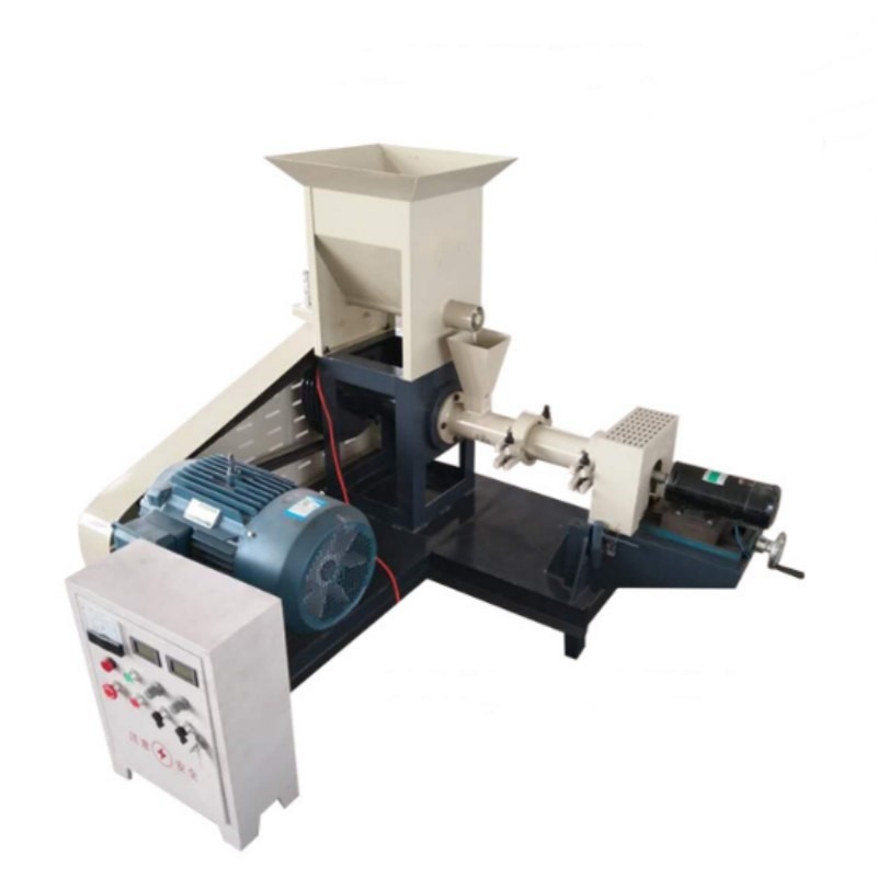 Ngô và đậu nành loại khô Extruder thức ăn cho cá Thiết bị ép khô 80kg/h